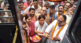 बद्दी हिमाचल प्रदेश को रोडवेज बस सेवा शुरू