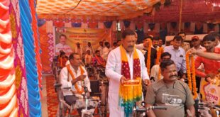 क्षेत्र पंचायत की बैठक मे भाजपा सरकार की एक एक उपलब्धि का बखान किया